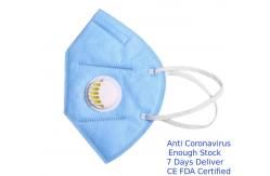 China High Efficiency N95 Face Mask Skin Friendly With Protective Breather Valve supplier