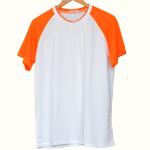 white and red T-shirt for sale