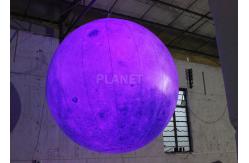 China Party Inflatable Lighting Decoration , Inflatable Moon Balloon OEM Available supplier