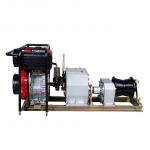 8T Diesel Cable Pulling Winch 8000kgs Cable Winch Pullers Diesel Shaft Driven for sale