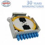 SC capacity Fiber Optic Distribution Box Metal Material fiber optic terminal box
