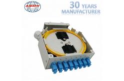 China SC capacity Fiber Optic Distribution Box Metal Material fiber optic terminal box supplier