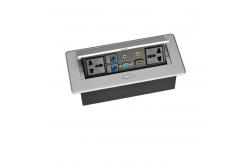 China Conference Hidden Electrical Outlet Hydraulic Mechanism Smooth Operation supplier