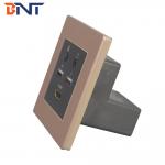 Aluminum Frame Panel Hotel Room Media Hub Mini Smart All In One Socket