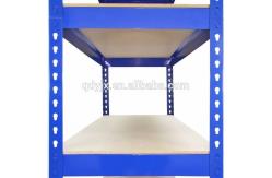 China Boltless 5 Tier Metal Shelf Home Storage Unit Blue supplier