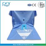 Disposable Surgical Kit TUR drape with finger cot , Urology Drape for sale