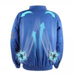 Windbreaker Cooling Fan Jacket 10050mAh Air Conditioned Clothing for sale
