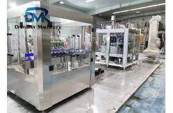 China Automatic Empty Can Rinsing Machine Stainless Steel Structure supplier