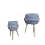 7-8 Year Life Time Fiber Clay Indoor Planter Customed Design And Modern Style for sale