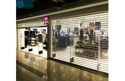 China Galvanized Coating SS304 TRSD-00014 Clear Roller Shutters supplier