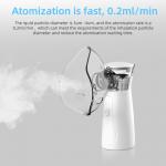 White Handheld Portable Nebulizer Molecular Silent Nebulizer Machine For Adult And Child for sale