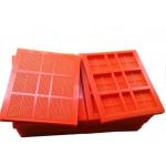 Urethane Dewatering Modular Pu Dewatering Screen Panel Screening Parts Media for sale