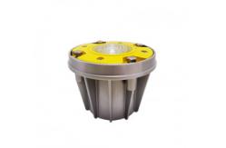 China AC220v Green Embedded FATO Helipad Edge Light 10W Aluminium supplier