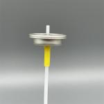 Versatile Aerosol Metering Valve for Food one inch plastic stem metering valve for sale