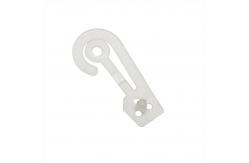China 54mm Plastic J Hook Hangers Store Display Plastic Hanging Hook supplier