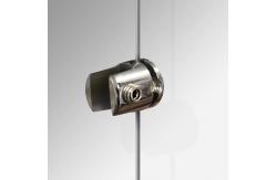 China Display Glass Clamps Hardware Accessories For Hanging Display Systems supplier