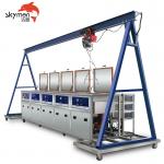 20000L Ultrasonic Washing Machine 28KHz Cylindrical With Crane for sale