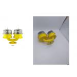 32.5cd Low Intensity Solar Powered Flashing Red Light , High Building Safety Lights for sale
