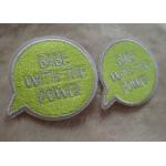 Exquisite And Multicolor Personalised Embroidered Badges , Custom Embroidered Patches For Baby Clothes for sale