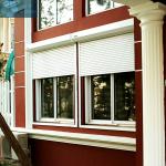 Anti Hurricane  0.25mm Aluminum Automated Window Shutters for sale