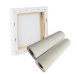 Matte Pure Cotton Blank Inkjet Canvas Roll Waterproof Wide Format Printing