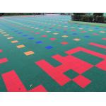No Cracking Indoor Pp Interlocking Sports Flooring Bearable Load 2500N