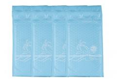 China 2.3mil LDPE  Poly Bubble Mailers CMYK Pantone With Double Adhesive Strips supplier