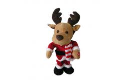 China Hot Selling 2023 Wholesale Singing and Dancing Plush  The Moose  for Xmas supplier