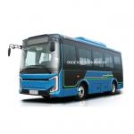 6.7m New Energy ZEV Electric Public Buses 45 Passenger Full Load 200KM Scenic Shuttle Bus for sale