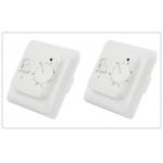 ABS Electronic Room Water Heating Thermostat With LED Working Status Indicator for sale