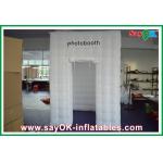 Inflatable Photo Studio Oxford Cloth Inflatable Photo Booth With Led Lighting For Taking Pictures for sale