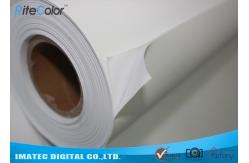 China Water Resistant Matte PP Synthetic Paper , Self Adhesive Sticker Poly Poster Paper supplier