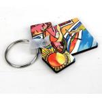T Shirt Car Keychain Dye Sublimation Blanks Thermal Transfer Printing