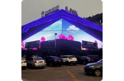 China Waterproof LED Grid Screen with Day And Night Effect 50000 Hours Lifespan supplier