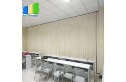 China Aluminum Collapsible Sliding Folding School Classroom Sound Proof Partition System supplier