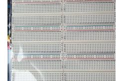 China Round Hole Circuit Board Breadboard Solderless Bread Board Aluminum Plate supplier