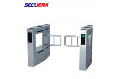China Flap Security Turnstile Gate Face Recognition Flap Barrier 3 Years Warranty supplier