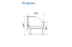 China Open Fish Display Refrigerator supplier