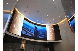 China Customized HD P3 Flexible Curved RGB LED Screen Low Consumption Design supplier