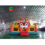 0.55mm PVC Tarpaulin 8 X 6M Tiger Inflatable Fun City