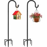 5 Prong Outdoor Shepherds Hook Heavy Duty Shepherds Hook For Bird Feeders for sale