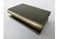 China Strong Impact Resistance Extruded Aluminum Electronics Enclosure Mirror Gloss Effect supplier