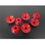 Packing Machine Spare Parts Red Color Non Toxic Rubber Suction Bowl for sale