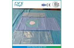 China Customized Orthopedic Hip Drape With Double Pouch supplier