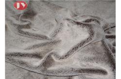 China Double Layer Faux Animal Fur Blanket 100% Polyester tip discharged  Rabbit Mink Fur supplier
