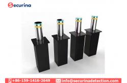 China Collapsible Automatic Security Bollards , Retractable Automatic Bollard Systems supplier