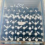 Hongxin 40FT Hot dip Galvanized Octagonal Electric Steel Poles Stuffed with 25FT Metal Pole for sale