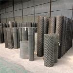 0.5mm To 8mm Grecian Expanding Stretched Metal Mesh Roll