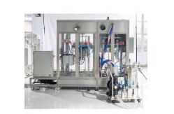 China Inline Automatic Filling And Capping Machine Multi Usage Liquid Filling And Capping Machine supplier
