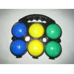 6 Plastic Ball Bocce , Petanque set, Boules Set for sale